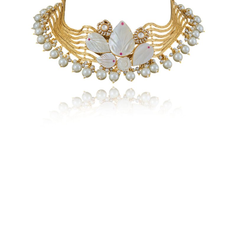 Golden Pearl Royalty Choker - Image 6