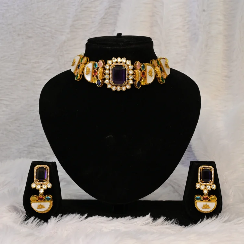 Royal Amethyst Heritage Choker - Image 3