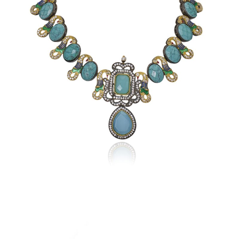 Celestia Bloom Necklace Set - Image 7