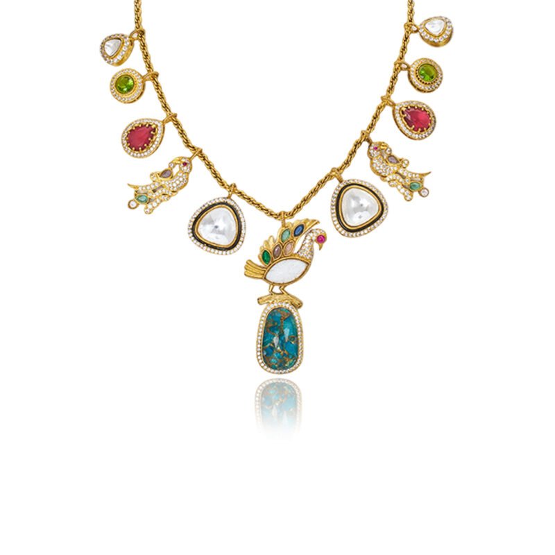 Avian Mosaic Necklace - Image 10