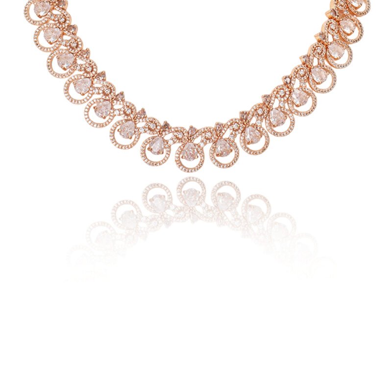 Rosaline Halo Necklace - Image 9