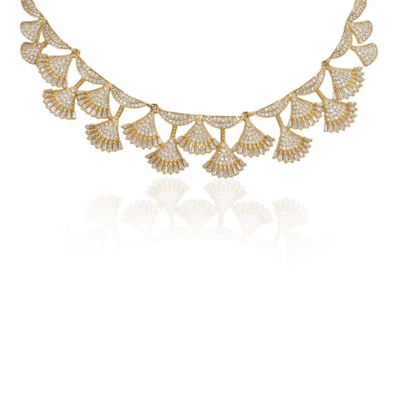 Saiyoni Aurelian Fanfare Necklace Set - Image 4