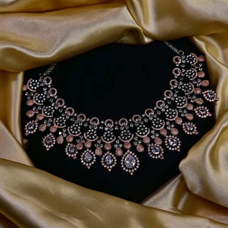 Ember Bloom Necklace Set - Image 3