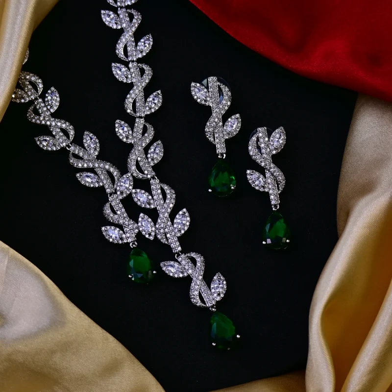 The Emerald Cascade Necklace