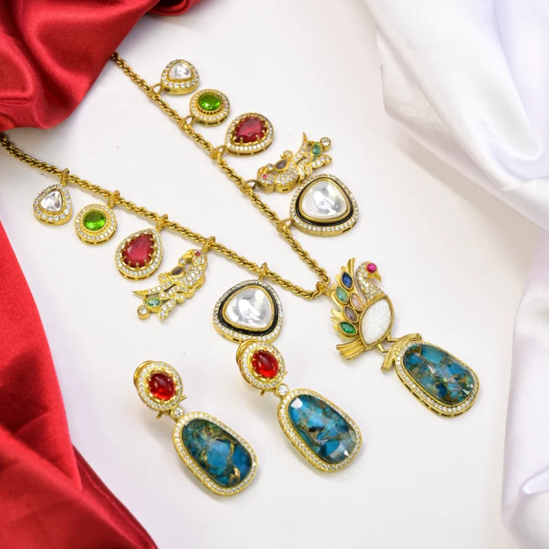 Avian Mosaic Necklace - Image 4