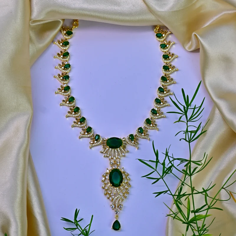 Royal Sapphire and Diamond Necklace - Image 2