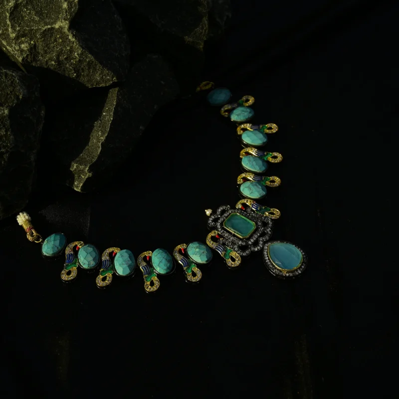 Celestia Bloom Necklace Set - Image 5