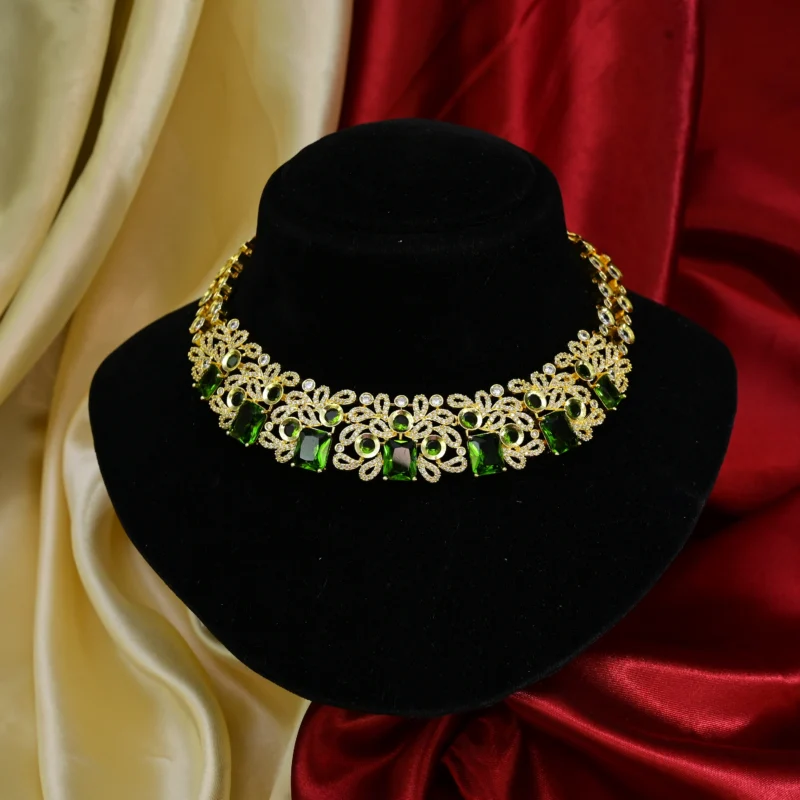 Veridian Lattice Necklace - Image 2