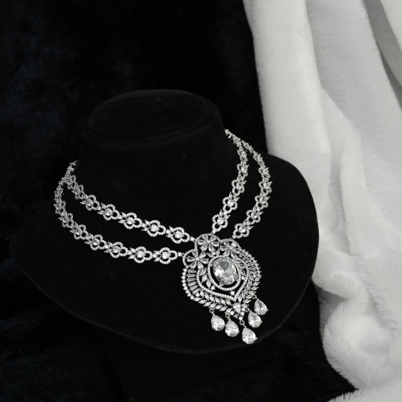 Regal Radiance Diamond Necklace - Image 4