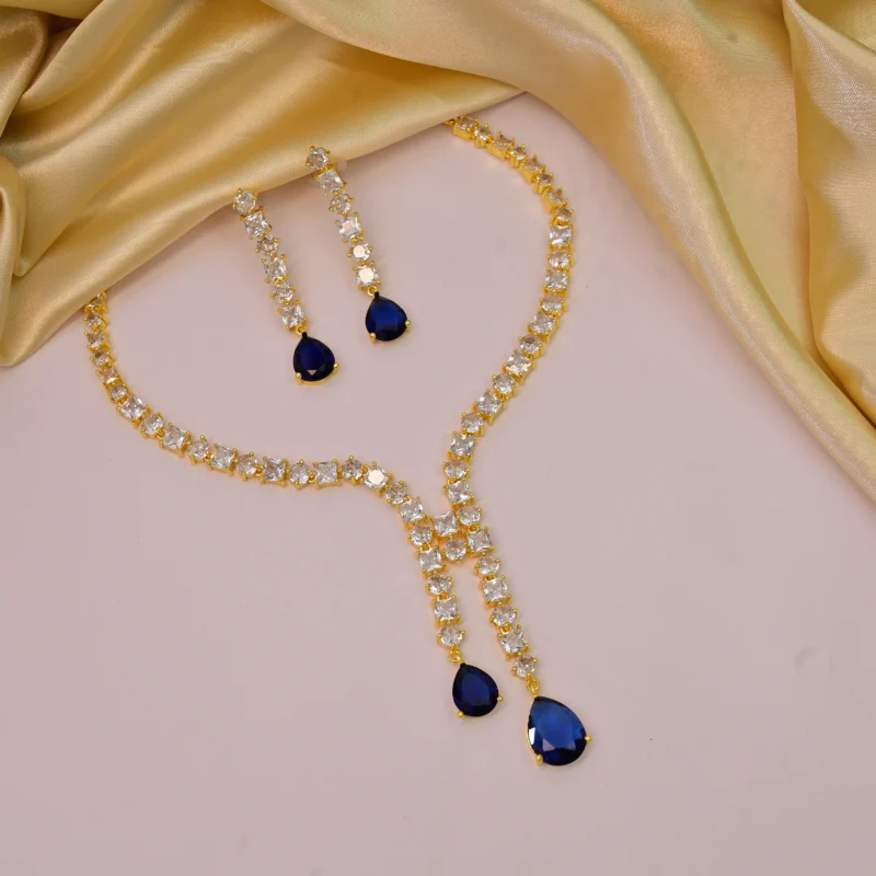 Azure Descent Necklace