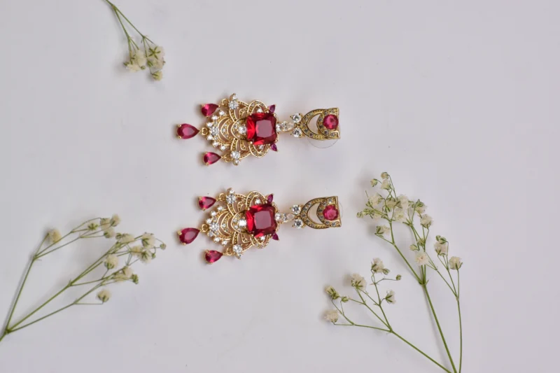 The Regal Ruby and Diamond Necklace - Image 4