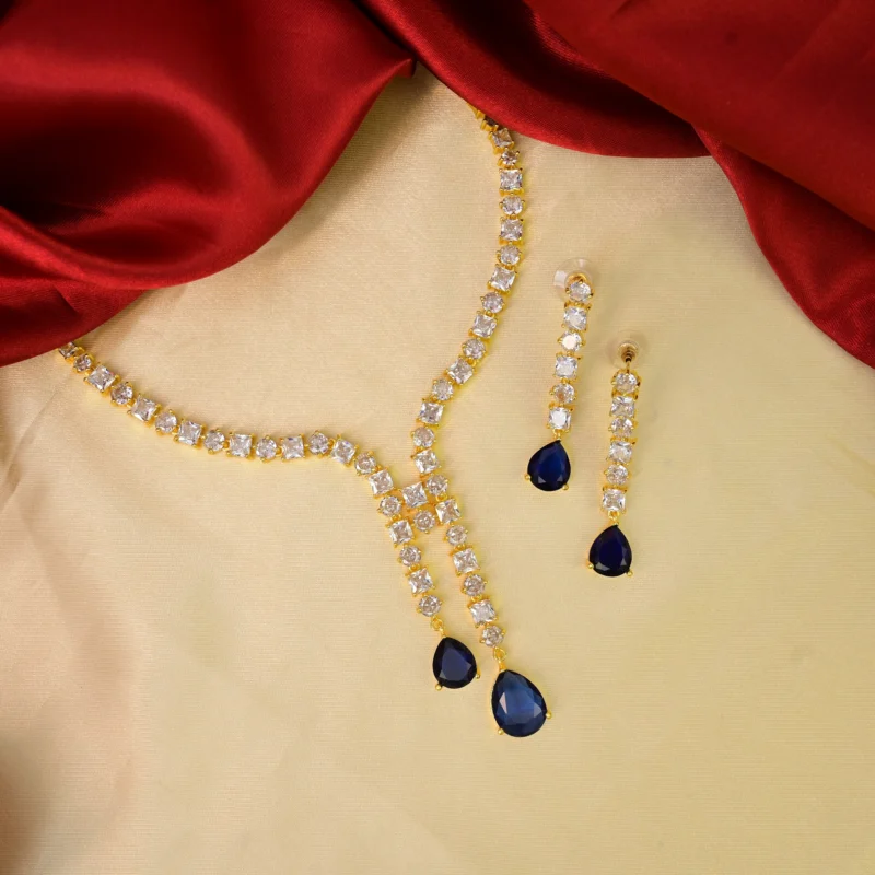 Azure Descent Necklace - Image 5