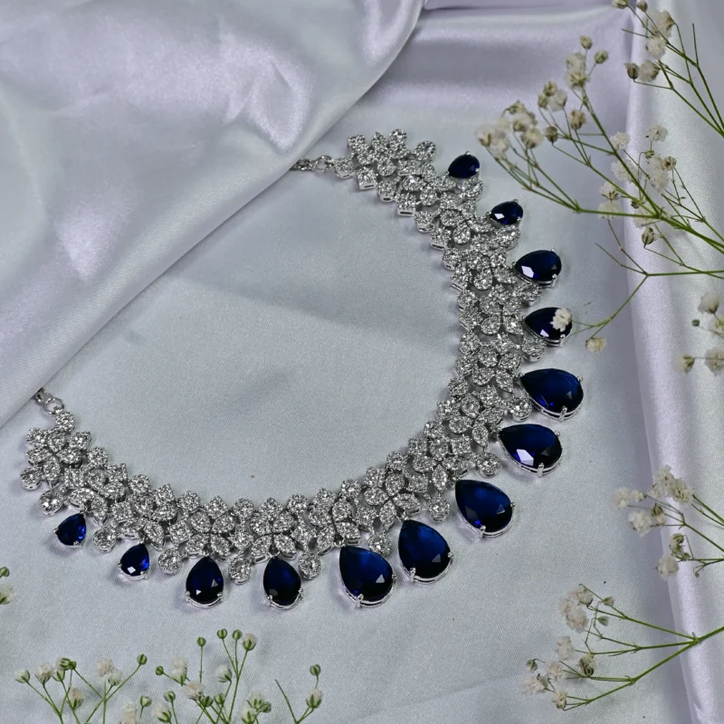 Sapphire Frost Blossom