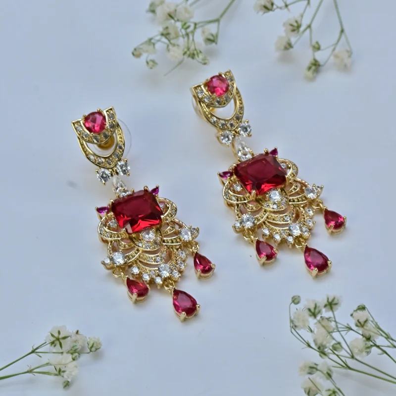 The Regal Ruby and Diamond Necklace - Image 5