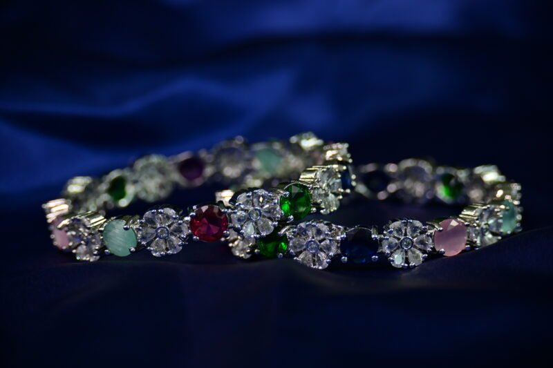 Crystal Bloom Radiance Bangles - Image 4