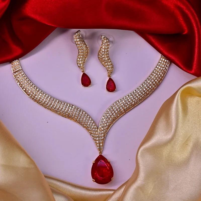 Crimson Flame Elegance Set - Image 5
