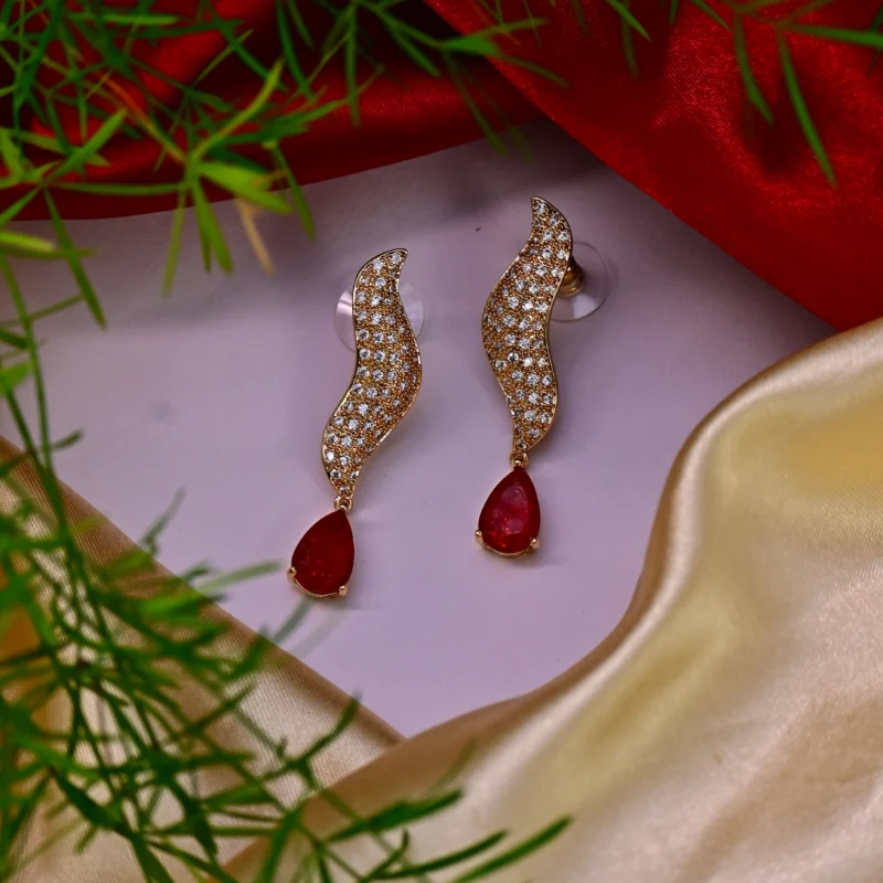 Crimson Flame Elegance Set - Image 4