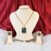 Ocean Marble Elegance Pendant Set