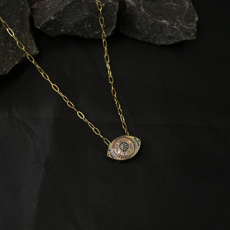 Celestial Eye Pendant Necklace