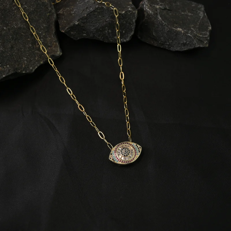 Celestial Eye Pendant Necklace - Image 3