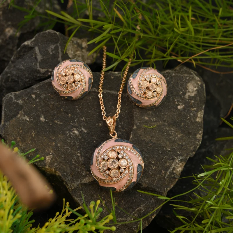 Blush Bloom Swirl Set