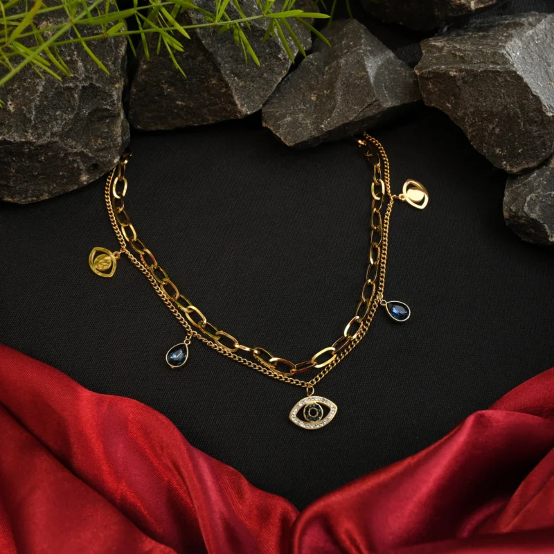 Mystic Charm Layered Necklace - Image 3