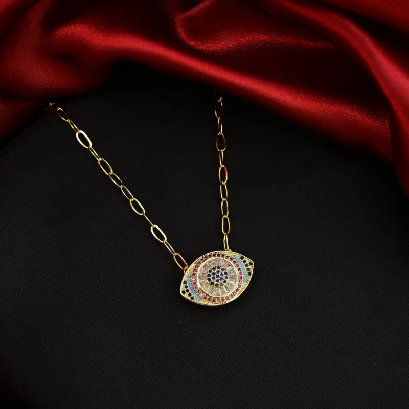 Celestial Eye Pendant Necklace - Image 2