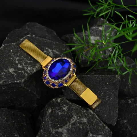 Sapphire Royal Mesh Bracelet