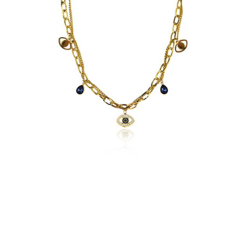 Mystic Charm Layered Necklace - Image 4