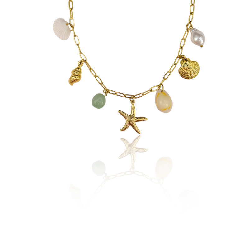 Ocean Whispers Charm Necklace - Image 3