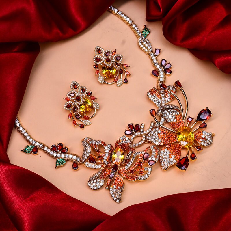 Fiery Grace Necklace Set - Image 4