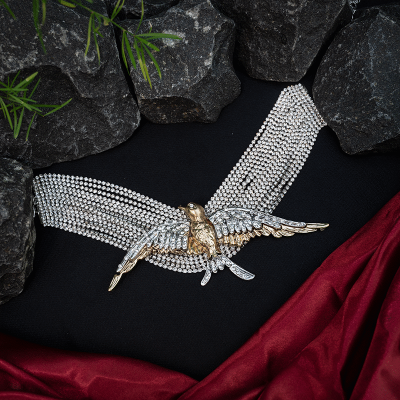 Majestic Eagle Diamond Choker