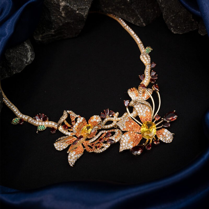Fiery Grace Necklace Set - Image 2
