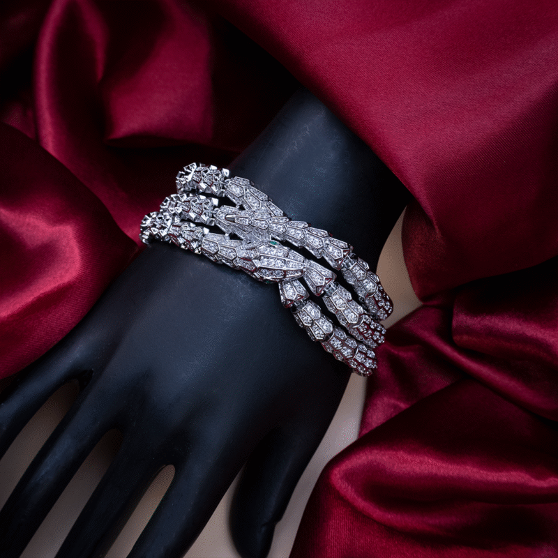 Diamond Viper Elegance Necklace Set - Image 13