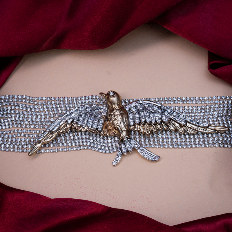 Majestic Eagle Diamond Choker - Image 3