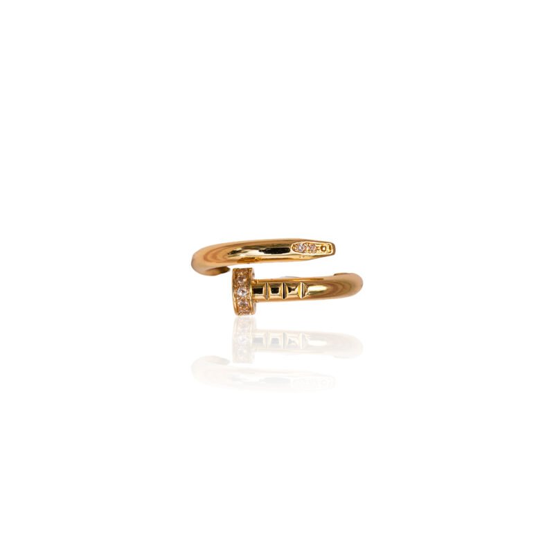 Golden Nail Ring - Image 5