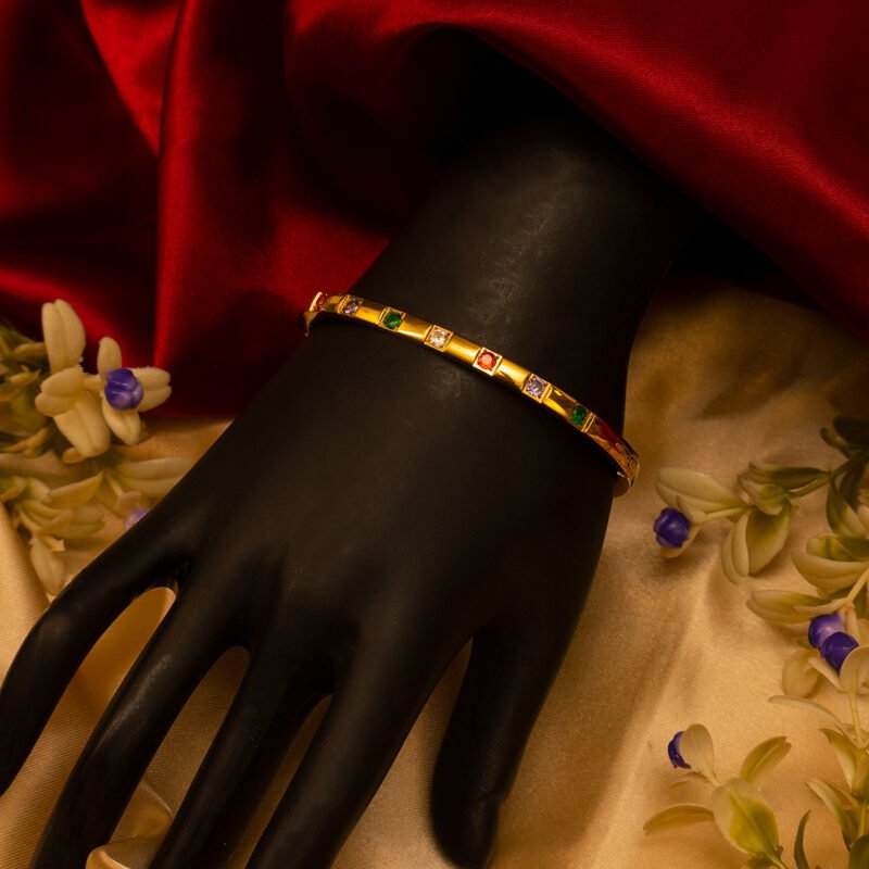 Celestial Gemstone Bangle - Image 4