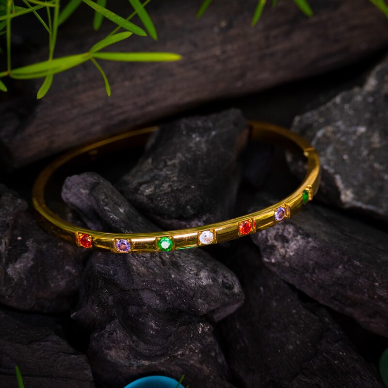 Celestial Gemstone Bangle - Image 3
